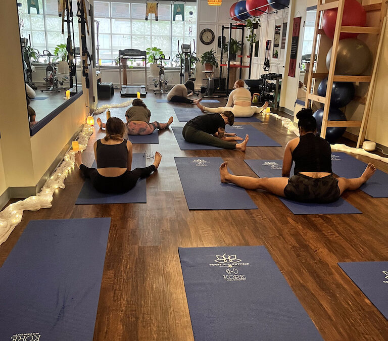 Yoga Kansas City Corporate Wellness Team Building 13